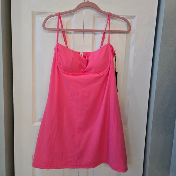 Kimberly C Pink Sweetheart Active Dress shorts underneath. Pickleball Tennis - Picture 3 of 14